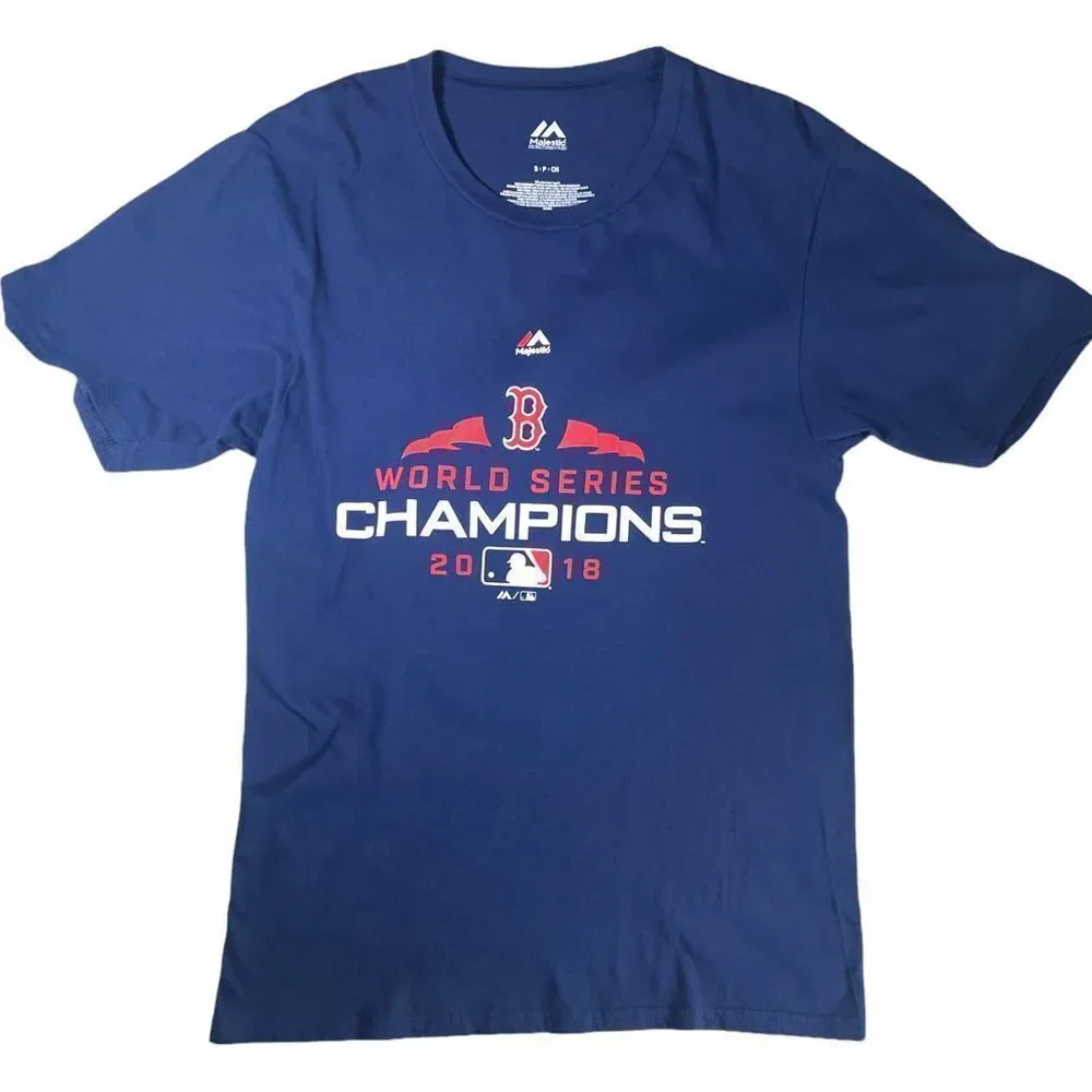 ❌❌ NOT FOR SALE Majestic Boston Red Sox 2018 World Series Champions Tee MLB
